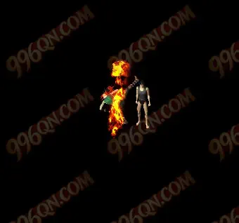 [千年游戏武功特效]千年武功拳法特效-火焰效果-千年素材资源网